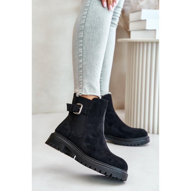 Step in style Bottines Chelsea Modèle Kikiella 9176 Noir - Entrez avec style 1