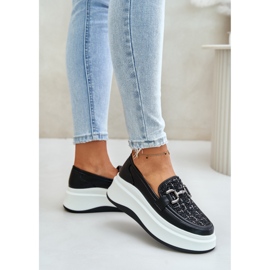 Step in style Mocassins Modèle Vinceza 89105 Noir - Entrez avec style le noir 2