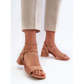 Step in style Sandales Modèle Leisha LT33-10 Camel - Entrez avec style brun 2