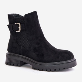 Step in style Bottines Chelsea Modèle Kikiella 9176 Noir - Entrez avec style le noir 2