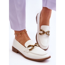 Step in style Mocassins Modèle Lorien 2623-2 Blanc - Entrez avec style blanche 1