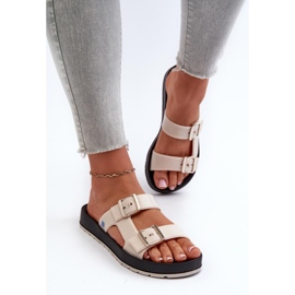 Step in style Sandale Tongs Modèle Zaxy LL285072 Beige Clair - Entrez dans le style 2
