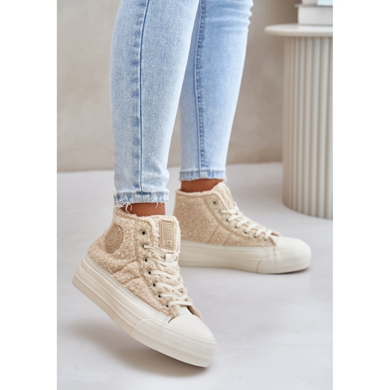 Step in style Baskets Modèle Big Star OO274A444 Beige - Entrez dans le style 1
