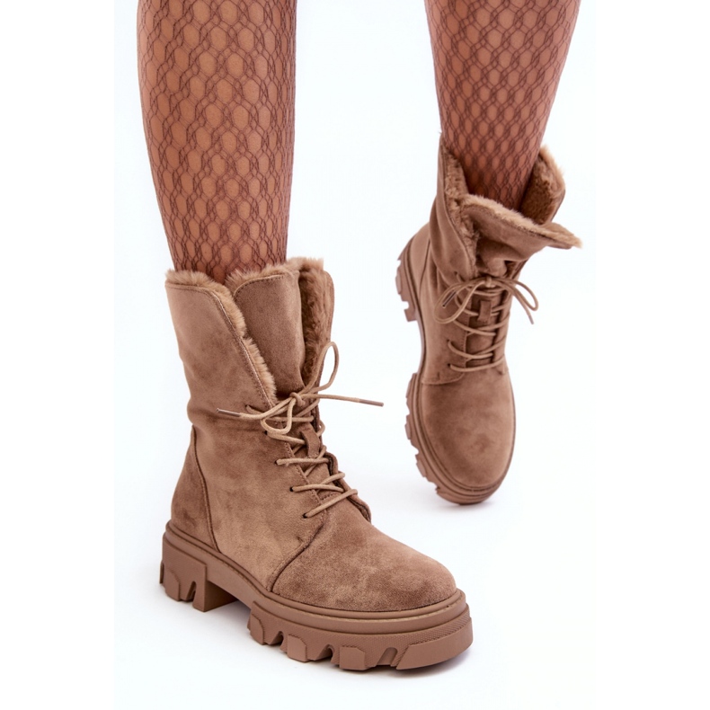 Step in style Workers Model Frendo DA96P Daim Beige Foncé - Entrez dans le style 1