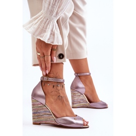 Step in style Sandales Modèle Laura Messi 2603/783 Argent - Entrez avec style gris 2