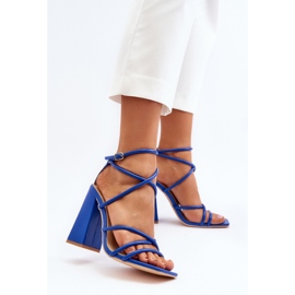 Step in style Sandales Modèle Josette FY2125-3 Bleu - Entrez avec style 2