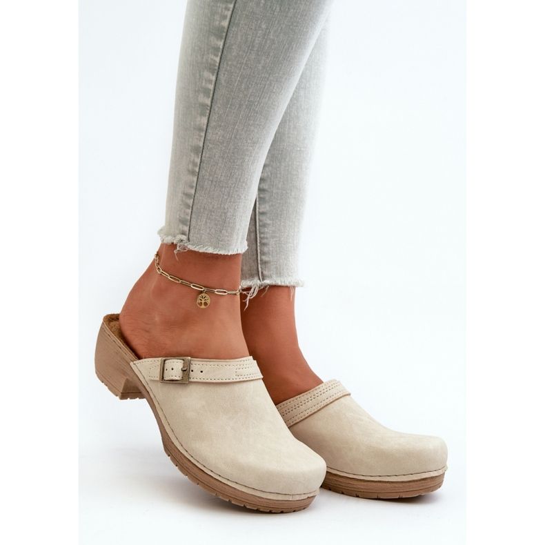 Step in style Sandale Tongs Modèle Inblu BL000004 Beige - Entrez avec style 1