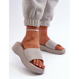 Step in style Sandale Tongs Modèle Vimarils 695-01 Gris - Entrez avec style 2
