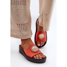 Step in style Sandale Tongs Modèle Zazoo 2920 Orange - Entrez avec style 2