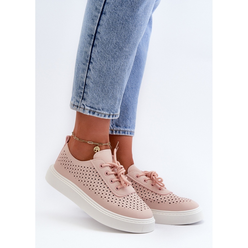 Step in style Baskets Modèle Tanvi BL519P Rose - Entrez avec style 1