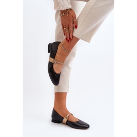 Step in style Ballerines Modèle Laura Messi 2774 Noir - Entrez avec style le noir 2
