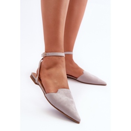 Step in style Ballerines Modèle Ellesara JH257P Gris - Entrez avec style 2