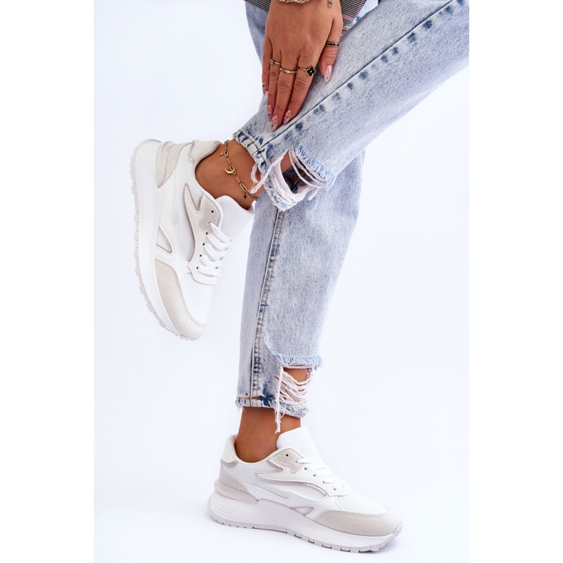 Step in style Chaussures de sport modèle Henley WX-102 blanc - Entrez avec style 1
