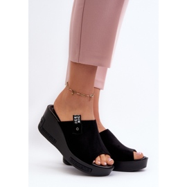 Step in style Sandale Tongs Modèle Vleni 58291 Noir - Entrez avec style 1