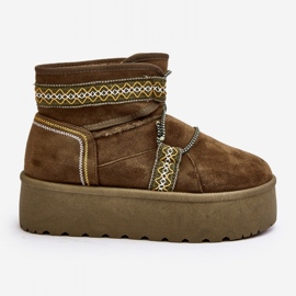 Step in style Bottes de neige Modèle Milson AA-21 Vert - Entrez avec style 3