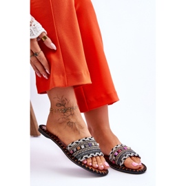 Step in style Sandale Tongs Modèle Bellisa CK270P Noir - Entrez avec style 1