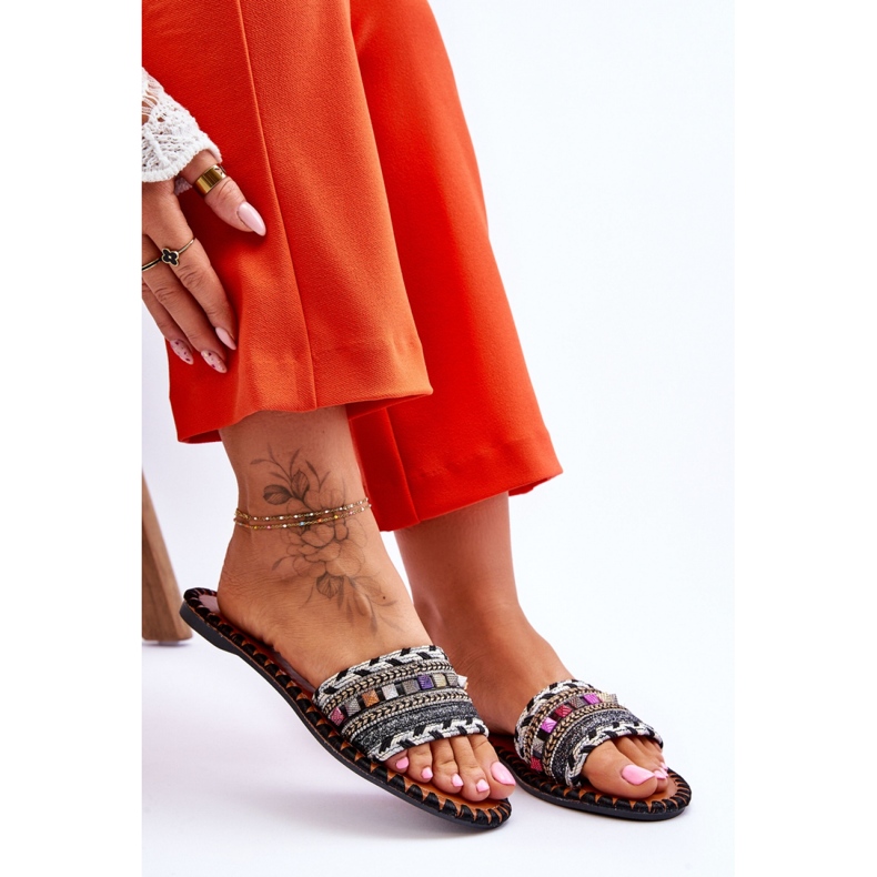 Step in style Sandale Tongs Modèle Bellisa CK270P Noir - Entrez avec style 1