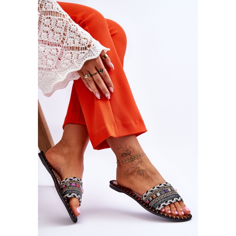 Step in style Sandale Tongs Modèle Bellisa CK270P Noir - Entrez avec style le noir 2