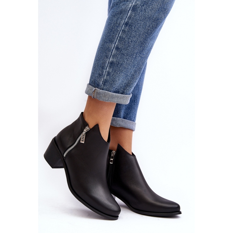 Step in style Bottes Modèle Annaja 4111-M Noir - Entrez avec style le noir 1