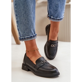 Step in style Mocassins Modèle Vinceza 58409 Cuir Noir - Entrez avec style le noir 2