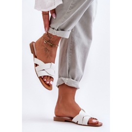 Step in style Sandale Tongs Modèle Aversa W-112 Blanc - Entrez avec style blanche 2