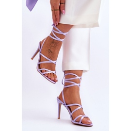 Step in style Sandales Modèle Meya H8-392 Violet - Entrez avec style 1