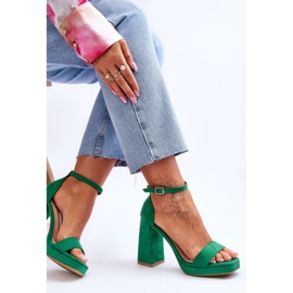 Step in style Sandales Modèle Merila LC-29 Vert - Entrez avec style 2