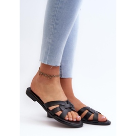 Step in style Sandale Tongs Modèle Rosalini 24SD97-7747 Noir - Entrez avec style le noir 1
