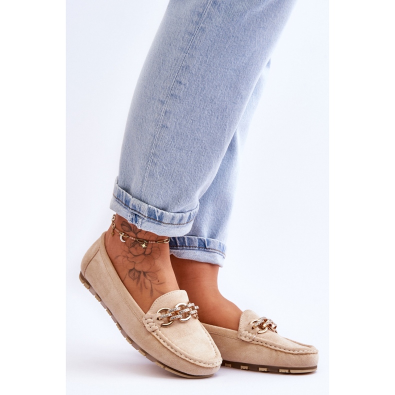 Step in style Mocassins Modèle Sorento JU053 Beige - Entrez avec style 1