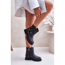 Step in style Bottes Modèle Lewski 3610 Cuir Noir - Entrez avec style le noir 2