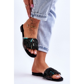 Step in style Sandale Tongs Modèle S.Barski KV-576-4 Noir - Entrez avec style 1