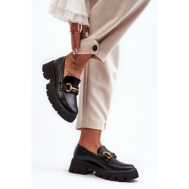 Step in style Chaussures Modèle Peuria 2644-1 Cuir Noir - Entrez avec style le noir 2
