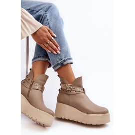 Step in style Bottes Modèle Zazoo 1752 Beige - Entrez avec style 2