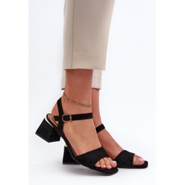 Step in style Sandales Modèle Leisha LT33-10 Noir - Entrez avec style le noir 1