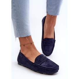 Step in style Mocassins Modèle Big Star NN274931 Système de Mousse à Mémoire Marine - Entrez avec style 2
