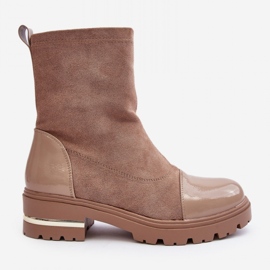 Step in style Bottes Modèle Shendete JJ46P Beige - Entrez avec style 3