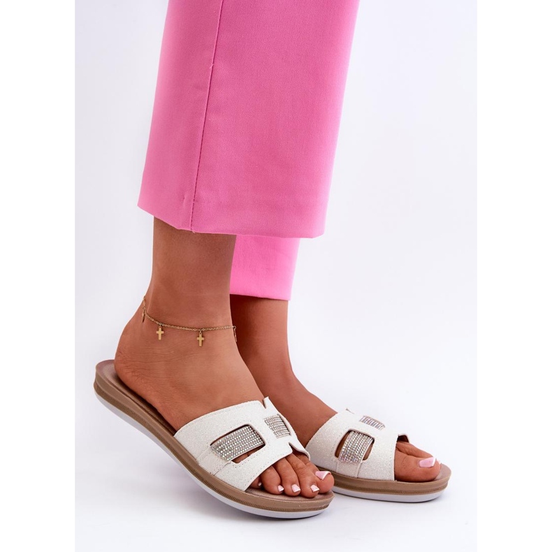 Step in style Sandale Tongs Modèle Inblu BA000050 Blanc - Entrez dans le style blanche 1