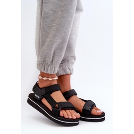 Step in style Sandales Modèle Big Star NN274A532 Noir - Entrez avec style le noir 1