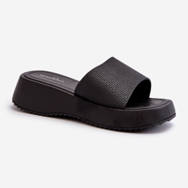 Step in style Sandale Tongs Modèle Vimarils 695-01 Noir - Entrez avec style le noir 2