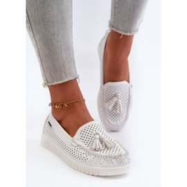 Step in style Mocassins Modèle Tinami HH503-9 Blanc - Entrez avec style blanche 2