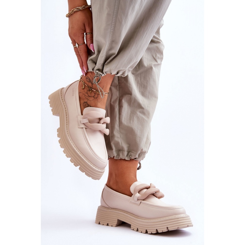 Step in style Mocassins Modèle Big Star LL274581 Beige - Entrez avec style 1 Step in style Mocassins Modèle Big Star LL274581 Beige - Entrez avec style 1