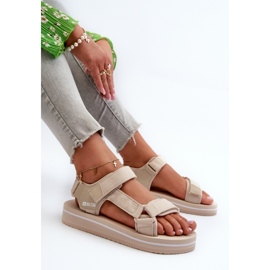 Step in style Sandales Modèle Big Star NN274A535 Beige - Entrez avec style 1
