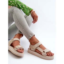Step in style Sandales Modèle Big Star NN274A535 Beige - Entrez avec style 2