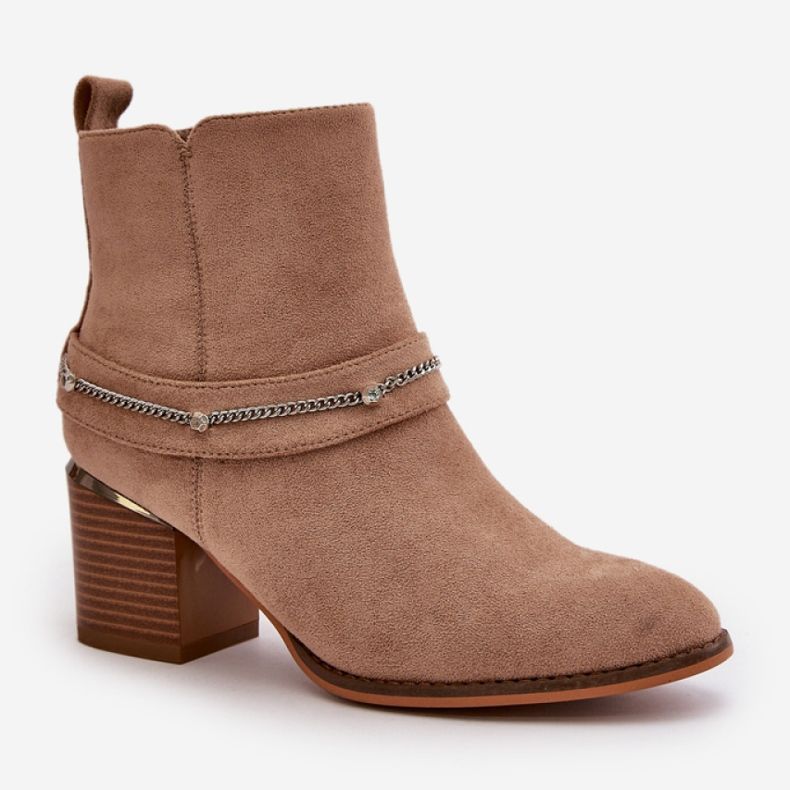 Step in style Bottes Modèle Hanalen NS356 Beige - Entrez avec style 2