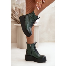 Step in style Bottes Modèle Zazoo 60499 Vert Foncé - Entrez avec style 2