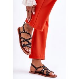 Step in style Sandales Modèle Alemona THS-88 Noir - Entrez avec style 1