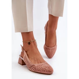 Step in style Escarpins Modèle Gemifa RMR2263-4 rose - Entrez avec style 2