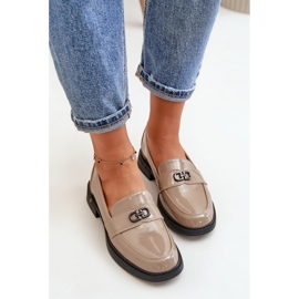 Step in style Mocassins Modèle Vinceza 58409 Vernis Kaki - Entrez avec style vert 2