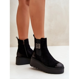 Step in style Bottines Chelsea Modèle Vinceza 58339 Noir - Entrez avec style le noir 3