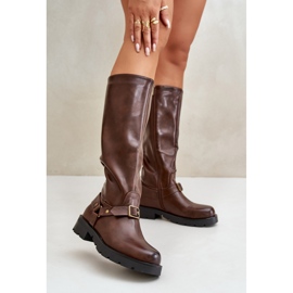 Step in style Bottes Modèle Tialethe CLS-330 Marron - Entrez avec style brun 1